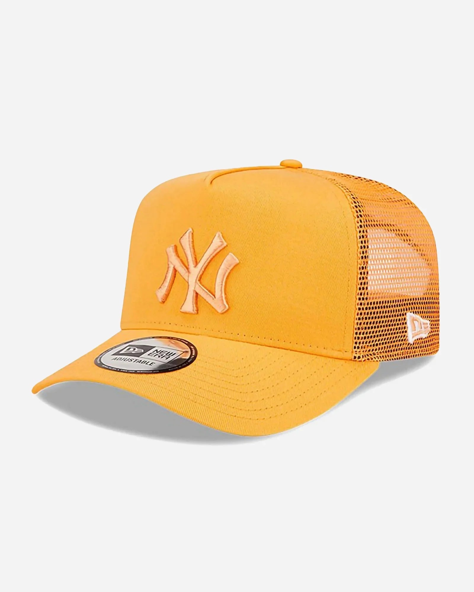 New Era Trucker Ny Yankees Tonal Mesh Orange