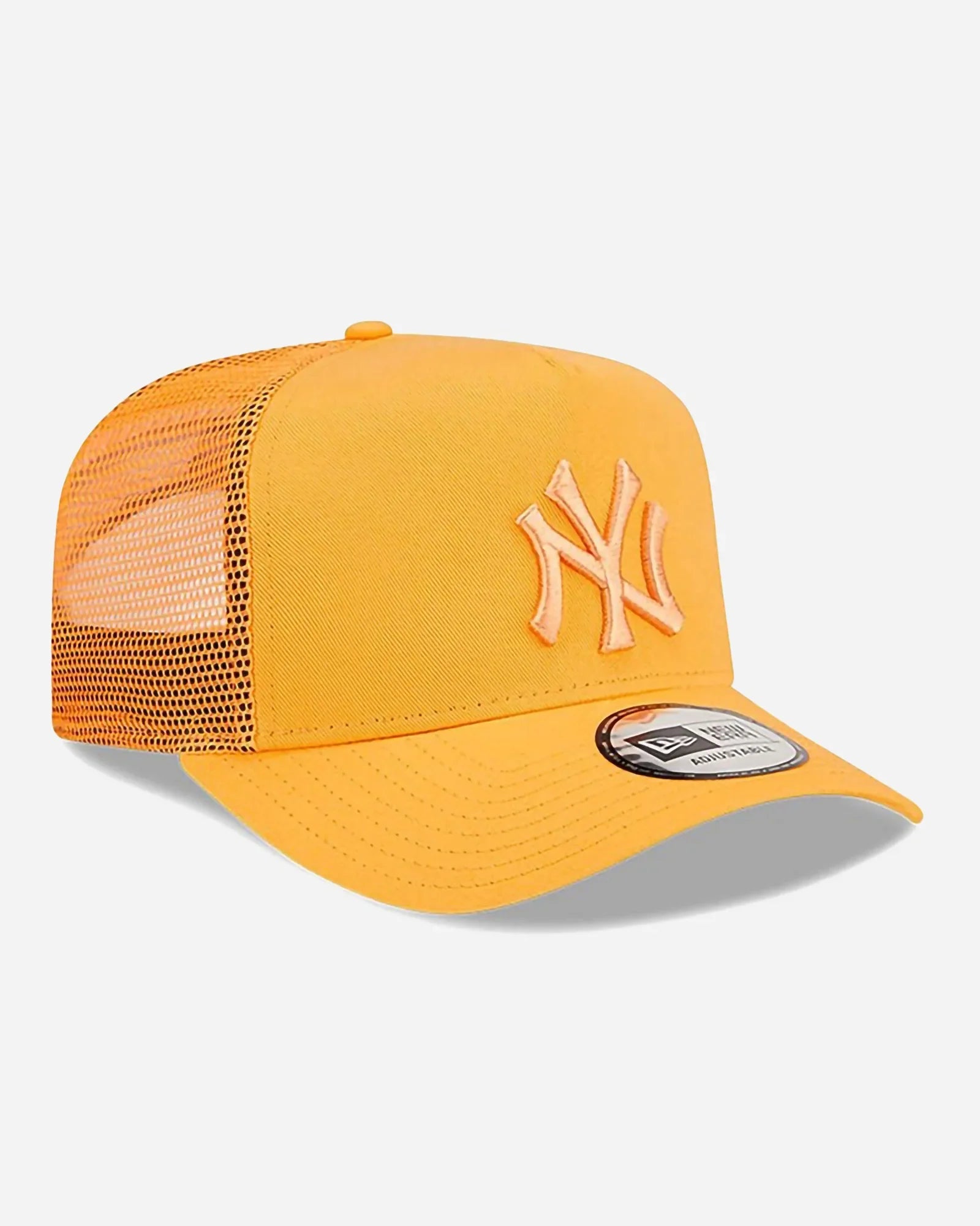 New Era Trucker Ny Yankees Tonal Mesh Orange