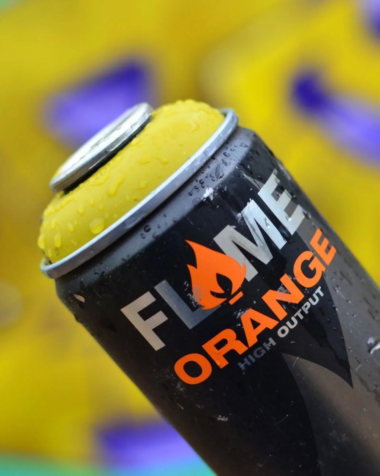 Flame Orange High Output Spray Paint 400ml