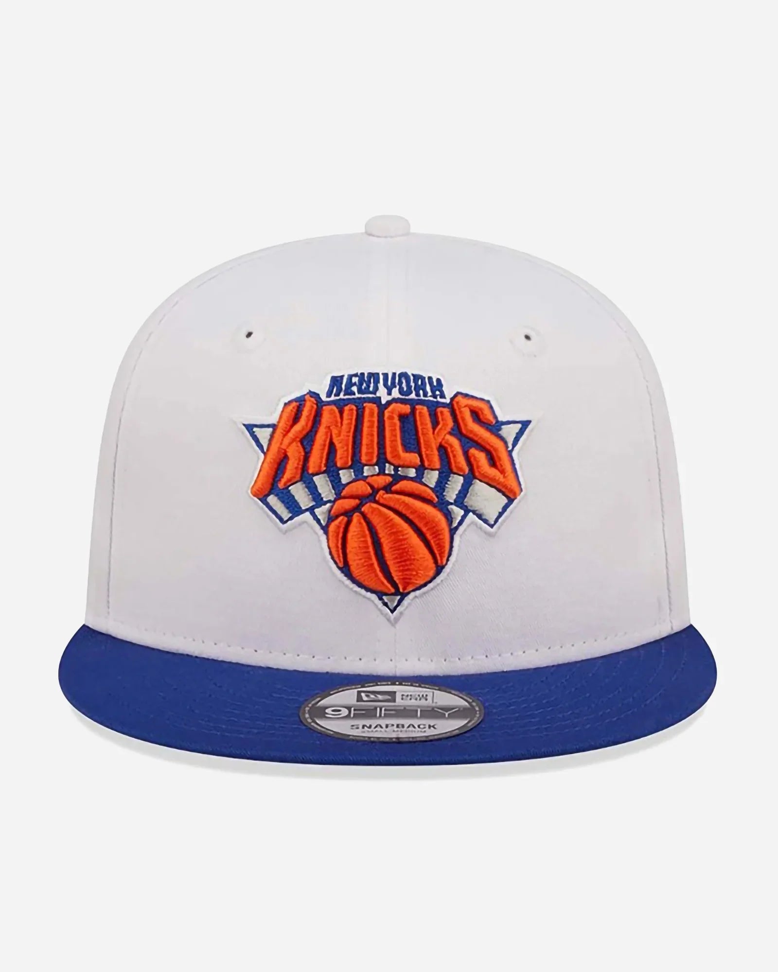 New Era 9fifty Nba New York Knicks White Crown Team Snapback