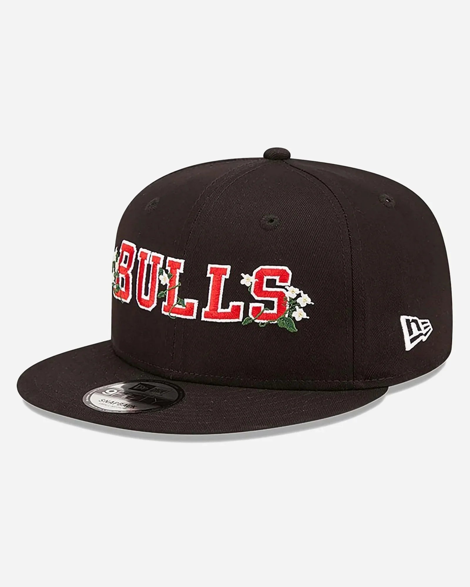 New Era 9fifty Nba Chicago Bulls Flower Wordmark Snapback