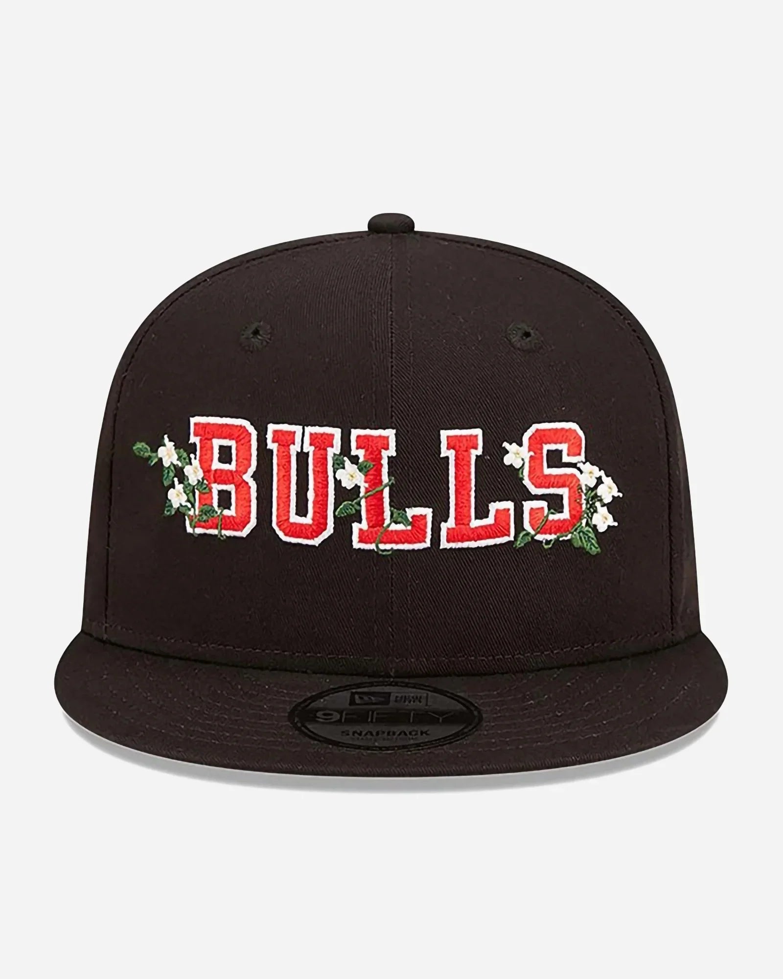 New Era 9fifty Nba Chicago Bulls Flower Wordmark Snapback