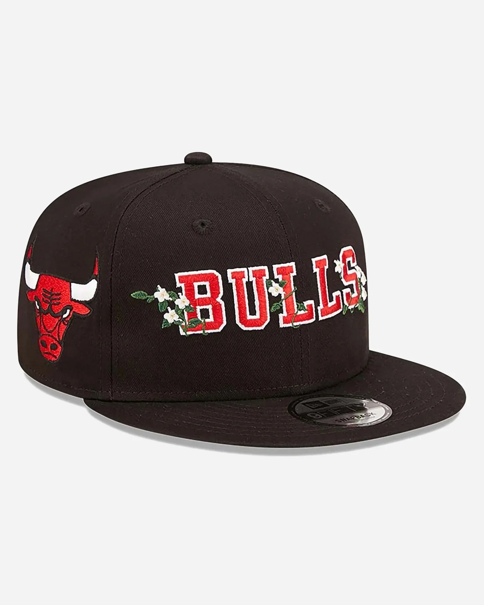 New Era 9fifty Nba Chicago Bulls Flower Wordmark Snapback