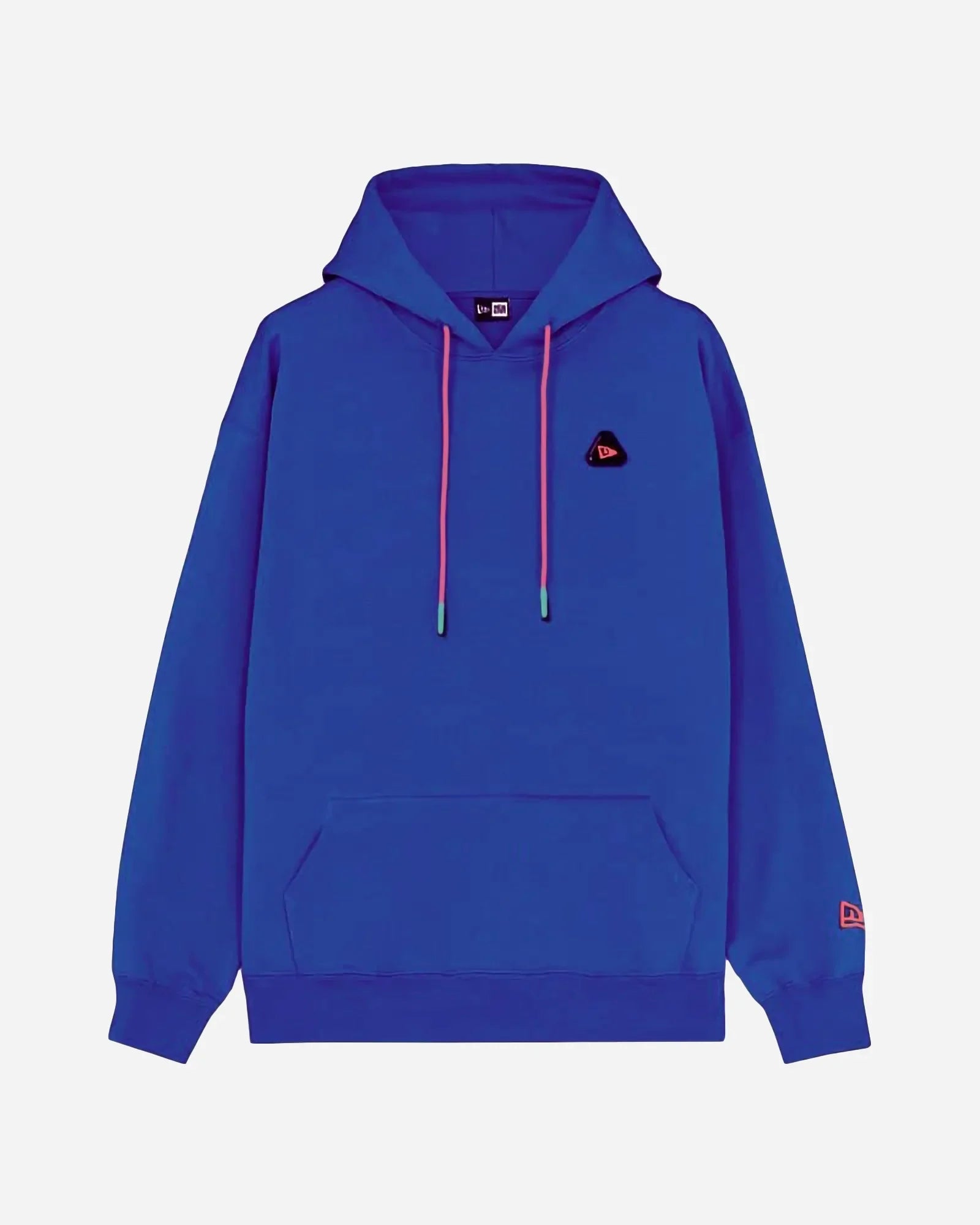 New Era Rubber Patch Oversize Hoodie Dark Blue