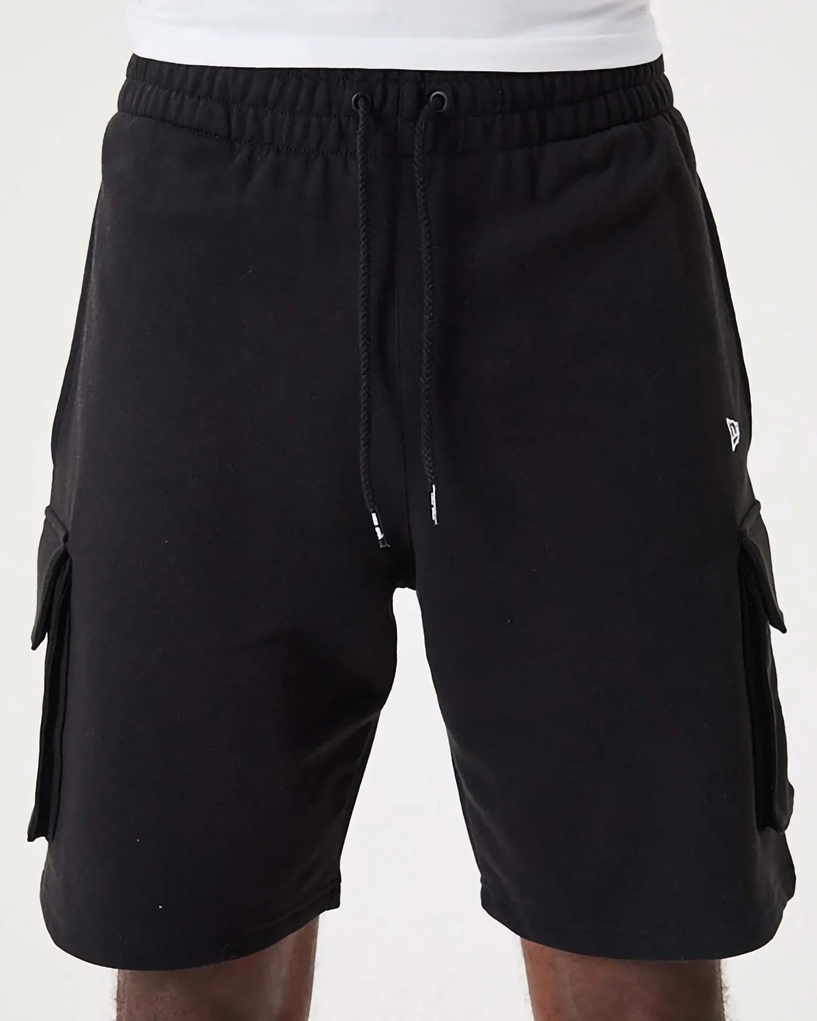 New Era Essential Cargo Shorts Black