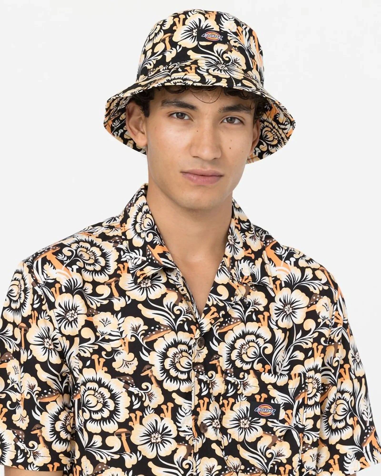 Dickies Roseburg Bucket Hat Floral Graphic