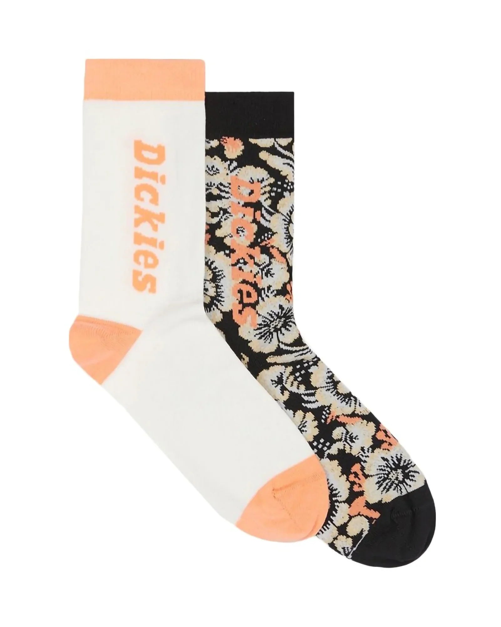 Dickies Roseburg Socks Floral Graphic 2 Pack