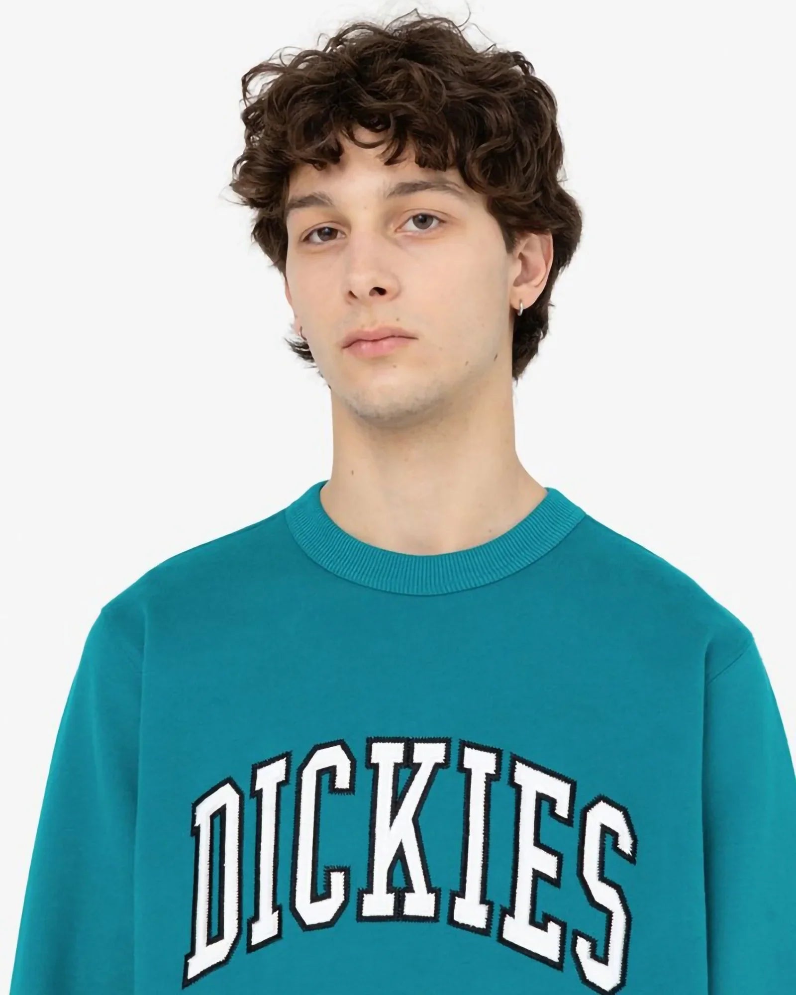 Dickies - Aitkin Chest Print Sweatshirt Deep Lake