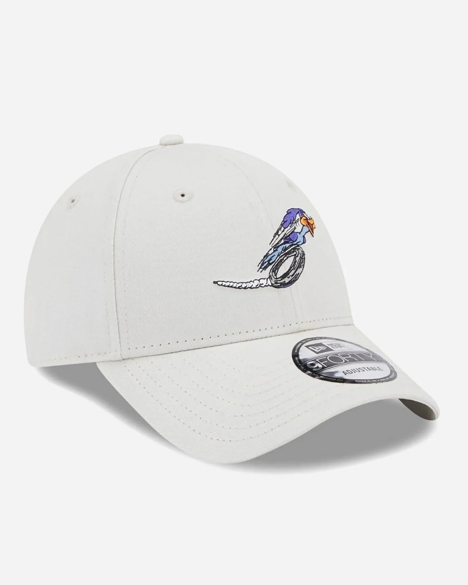 New Era 9forty Looney Tunes Roadrunner Grigio Chiaro