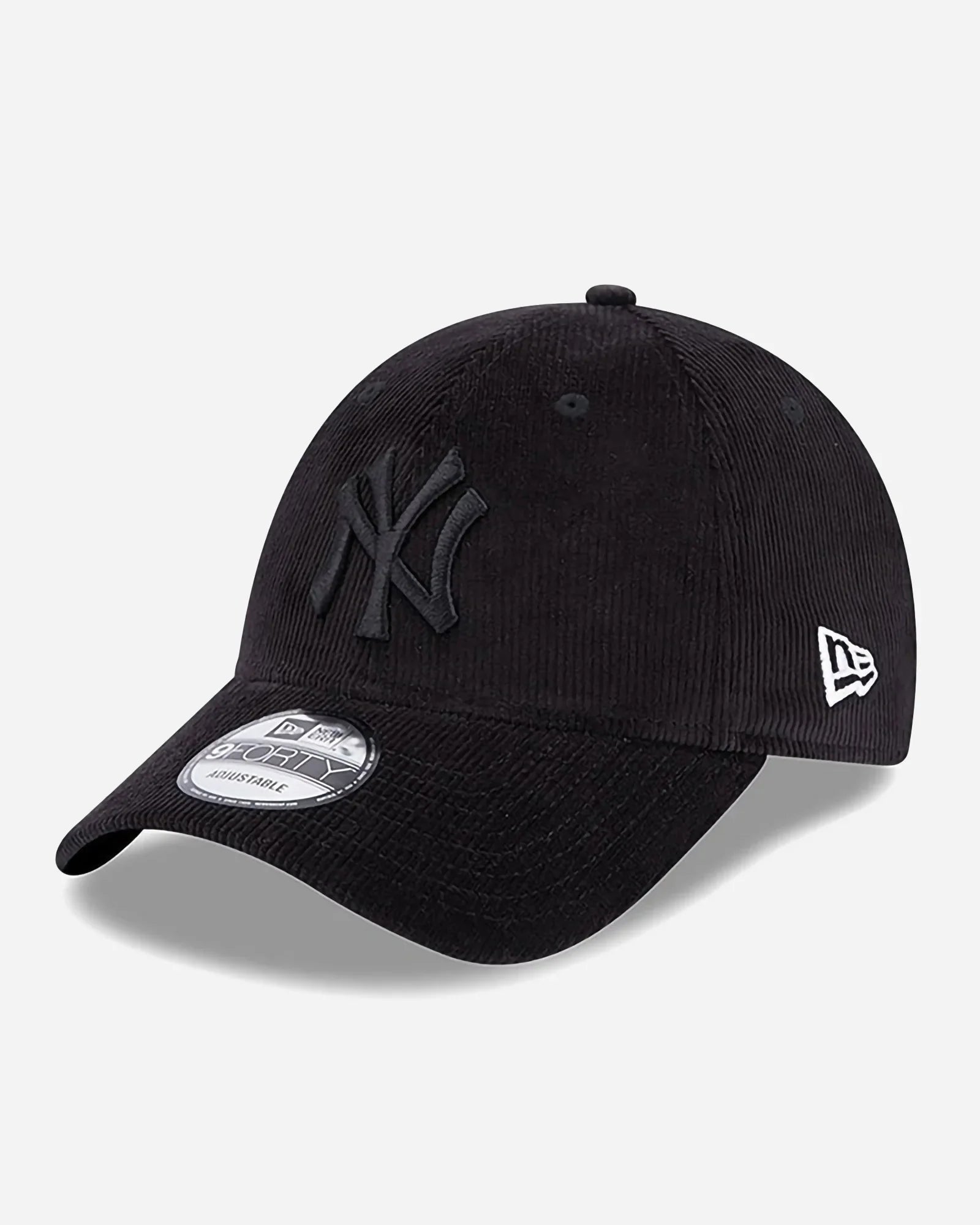 New Era 9forty Cord Black On Black