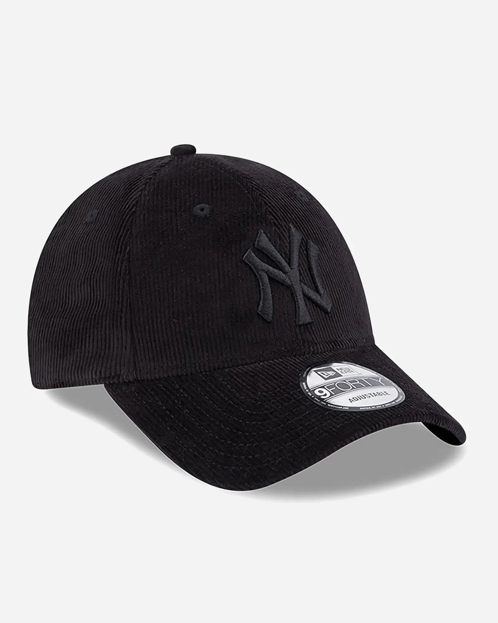 New Era 9forty Cord Black On Black