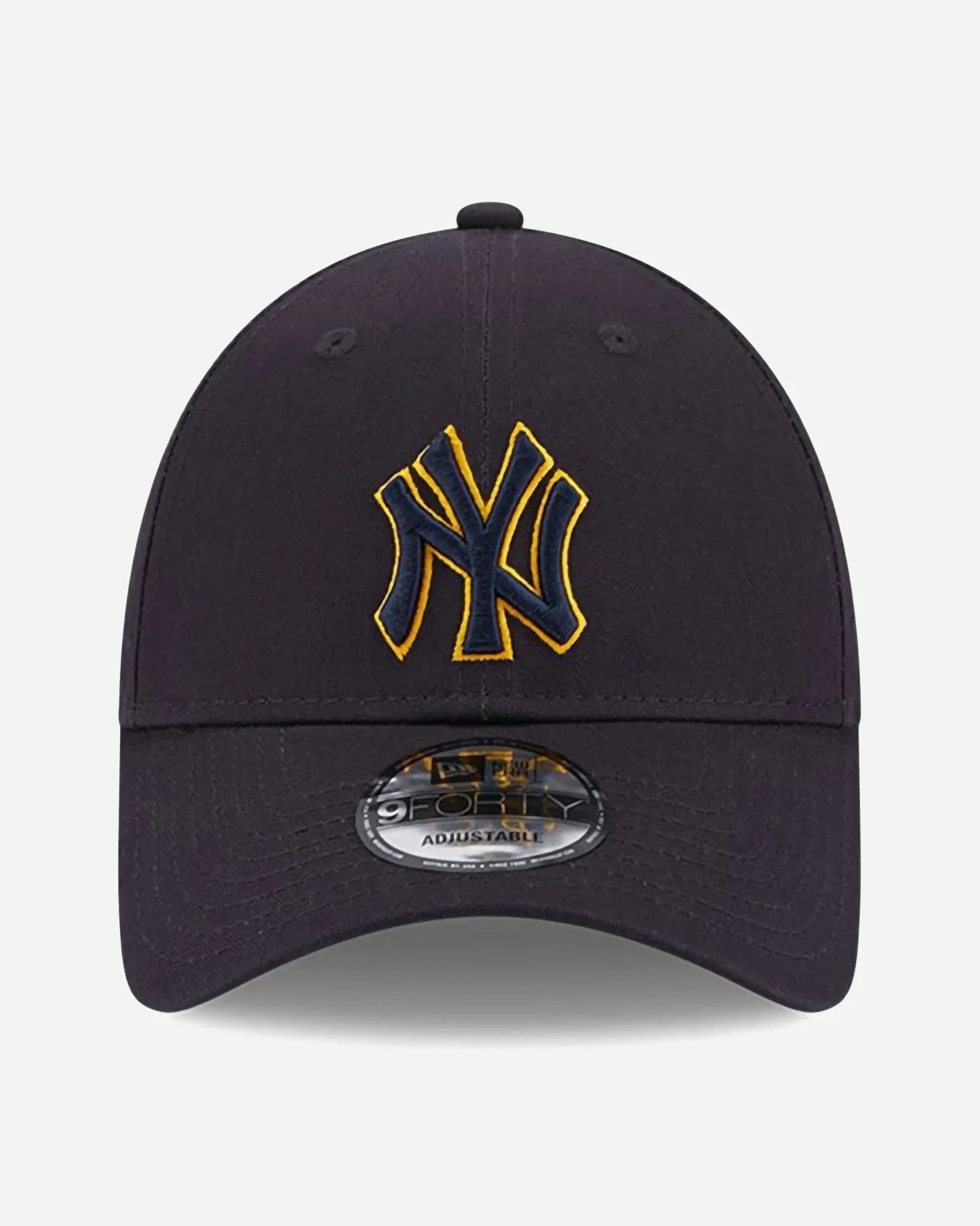 New Era 9forty New York Yankees Yellow Outline Black