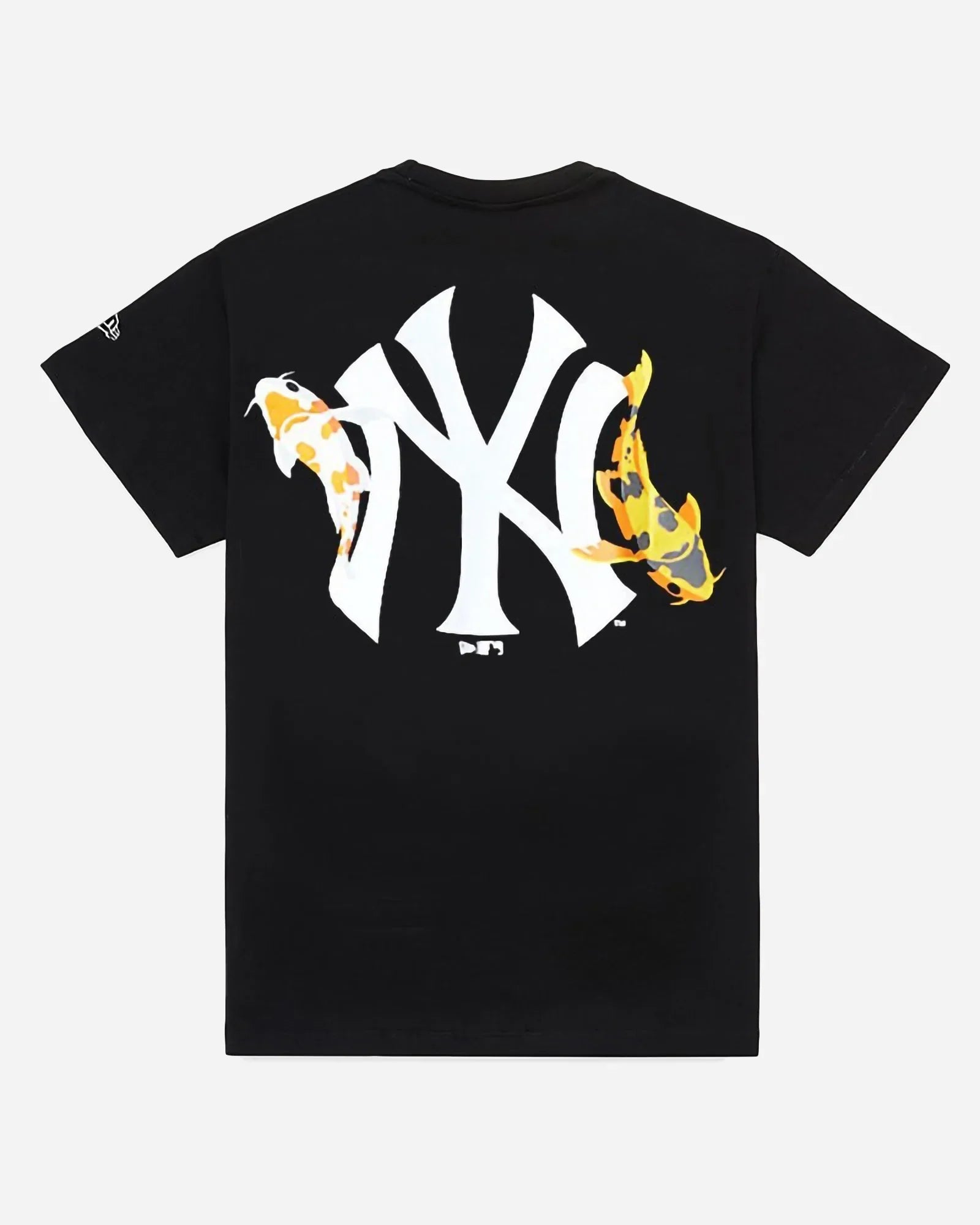 New Era Mlb New York Yankees Koi Fish Graphic Oversize Tee Black