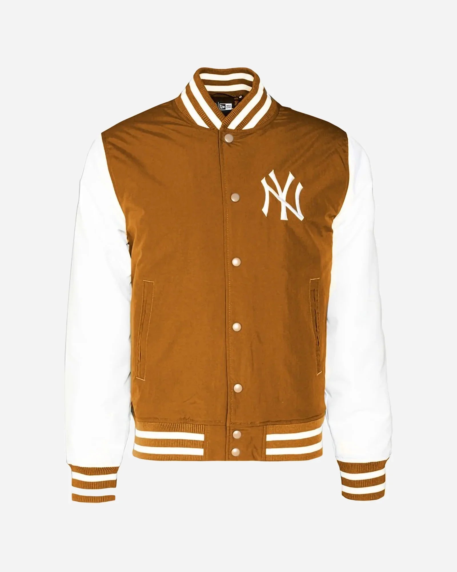 New Era Mlb New York Yankees Team Logo Bomber Brown