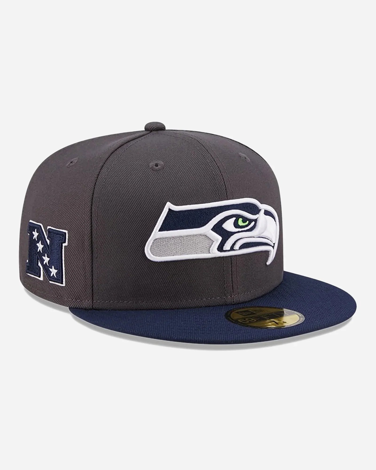 New Era 59fifty Nfl Seattle Seahawks Grey