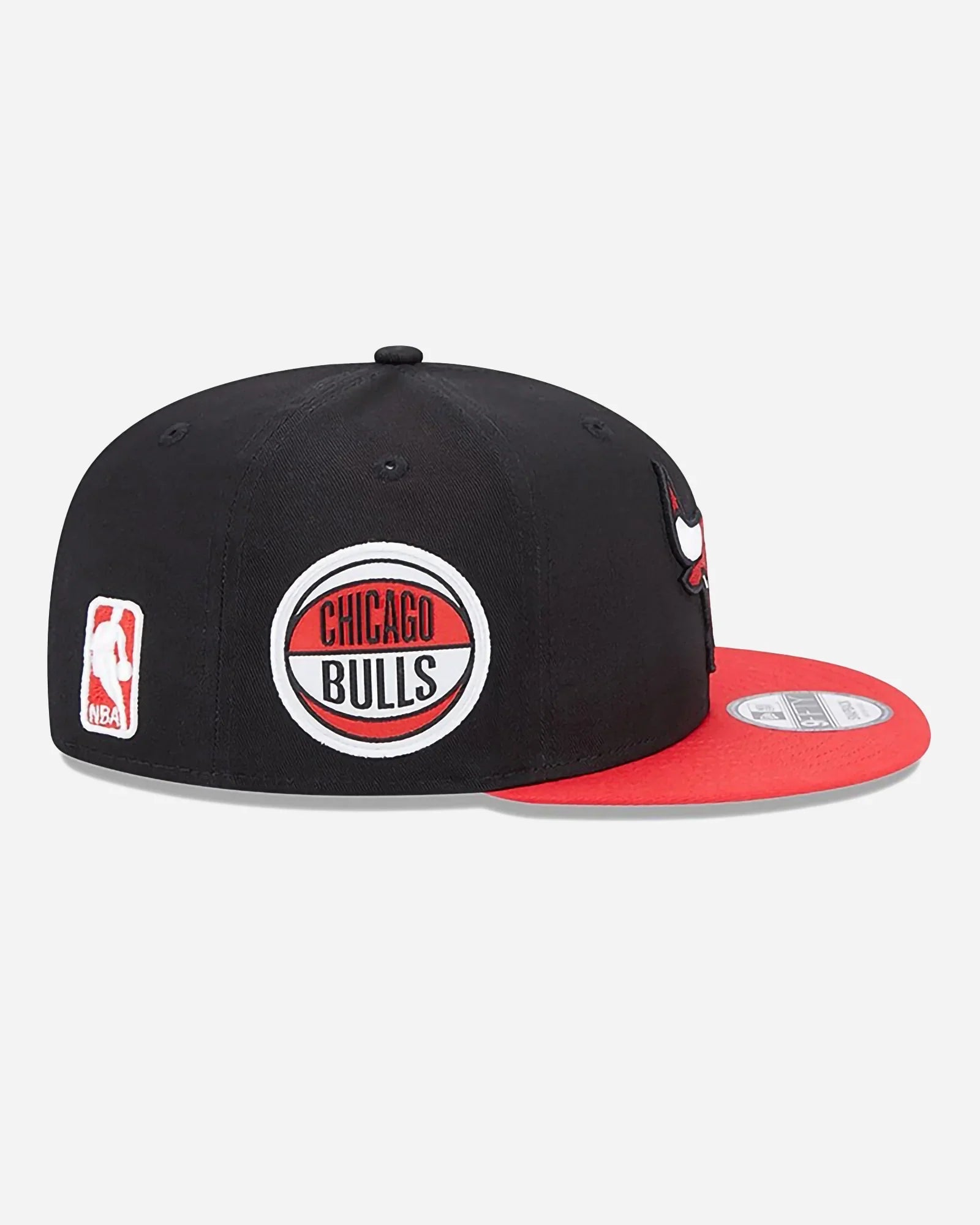 New Era 9fifty Nba Chicago Bulls Team Side Patch Snapback