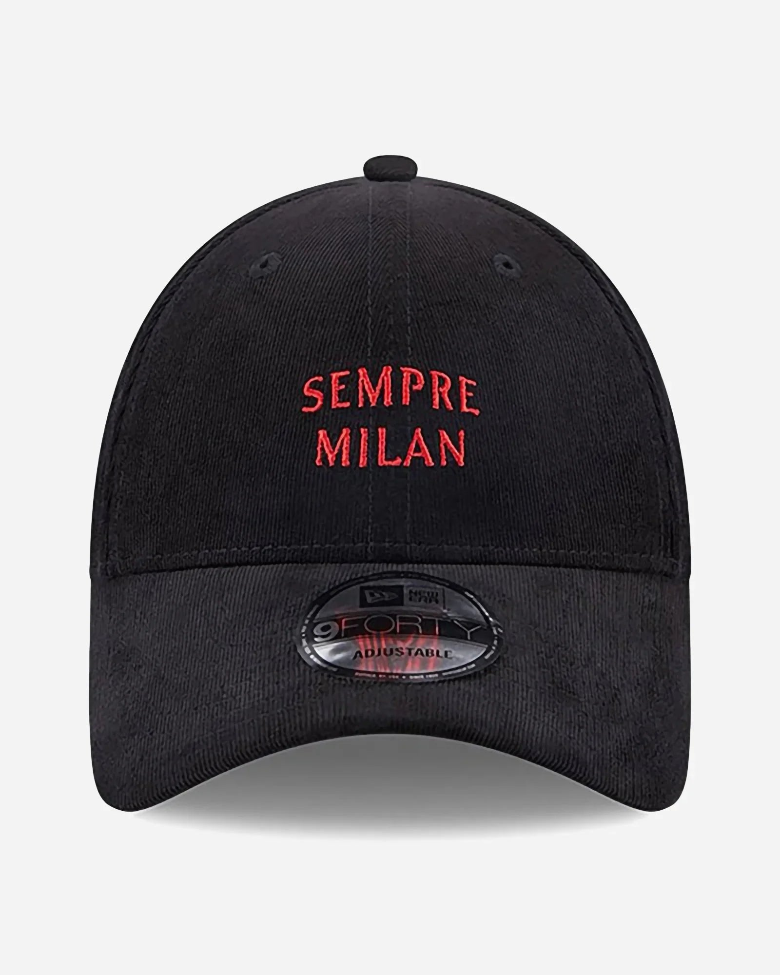 New Era 9forty Ac Milan "Sempre Milan" Cord Black