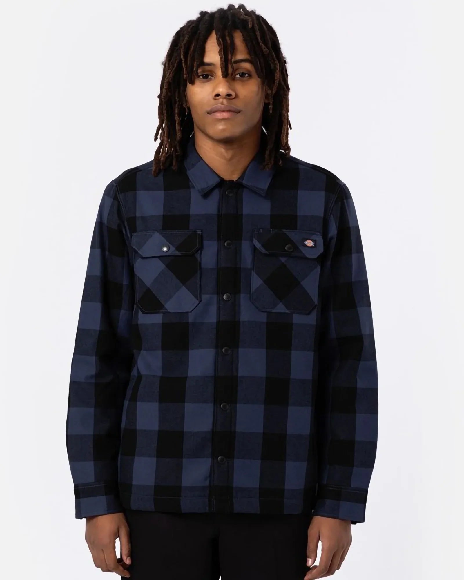 Dickies Camicia Sacramento Fleece Navy Blue