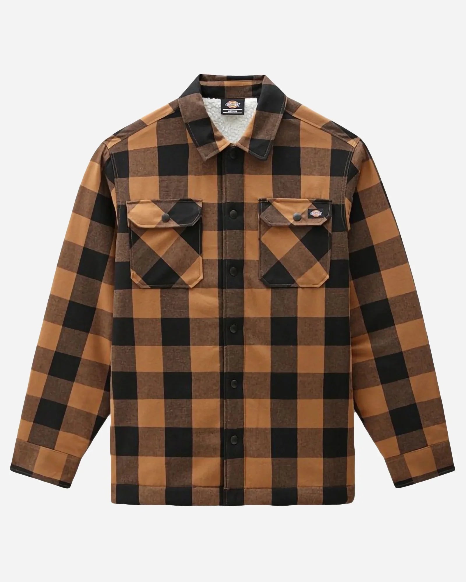 Dickies Camicia Sacramento Fleece Brown Duck