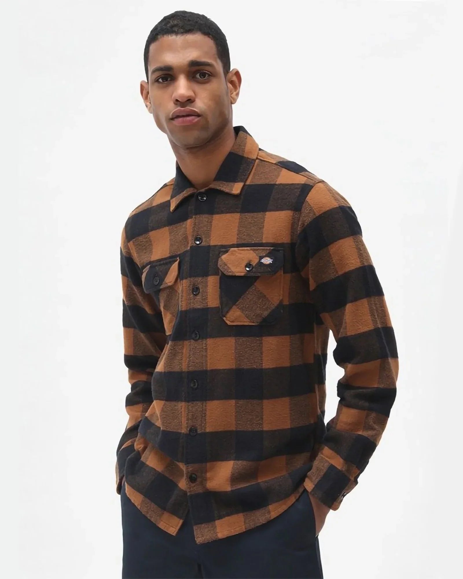 Dickies Camicia Sacramento Brown Duck