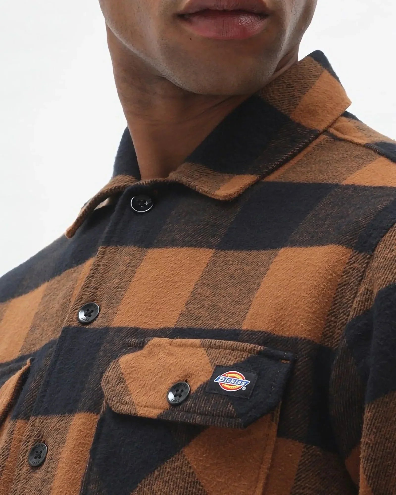 Dickies Camicia Sacramento Brown Duck