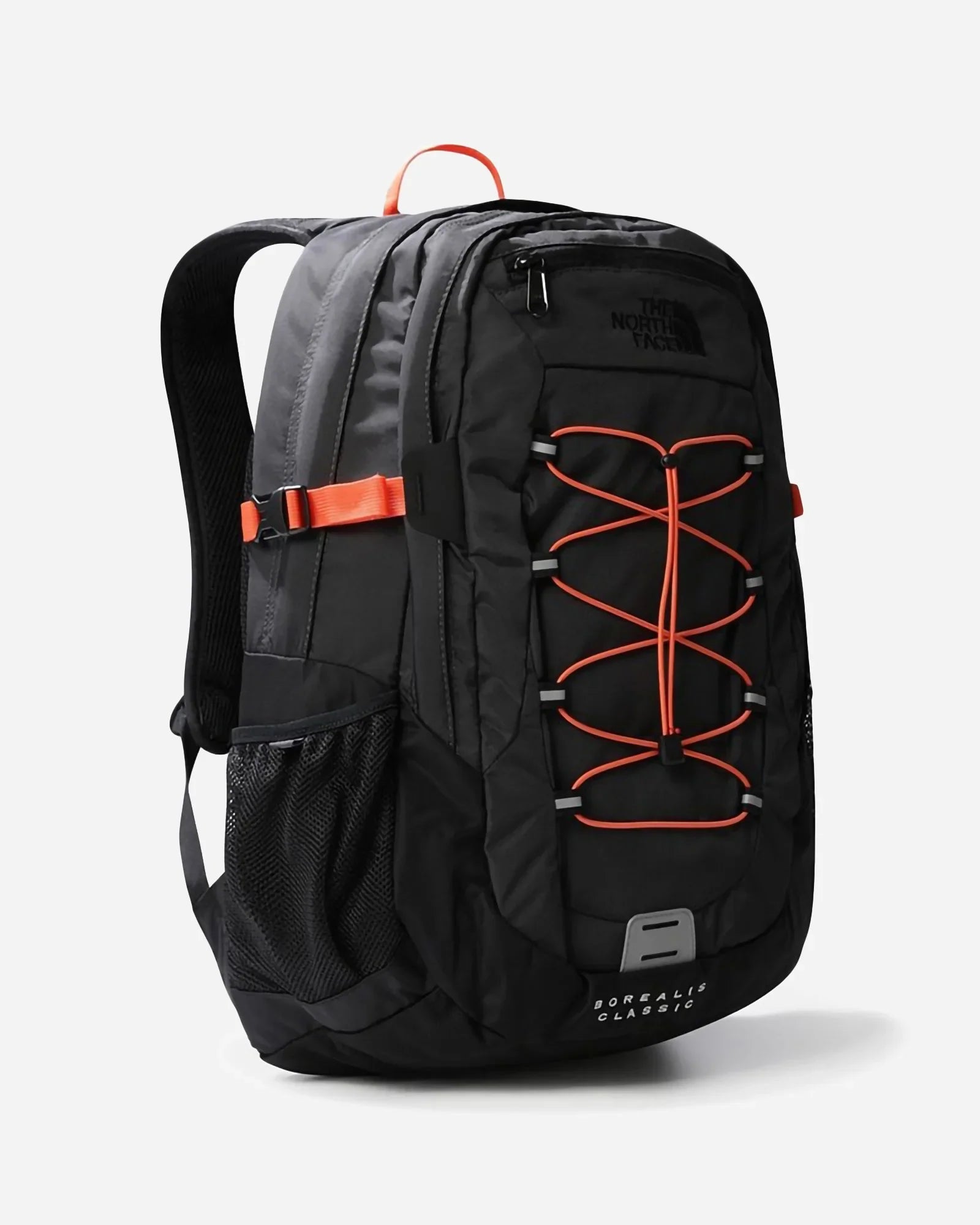 The North Face Zaino Borealis Classic Asphalt Grey Retro Orange