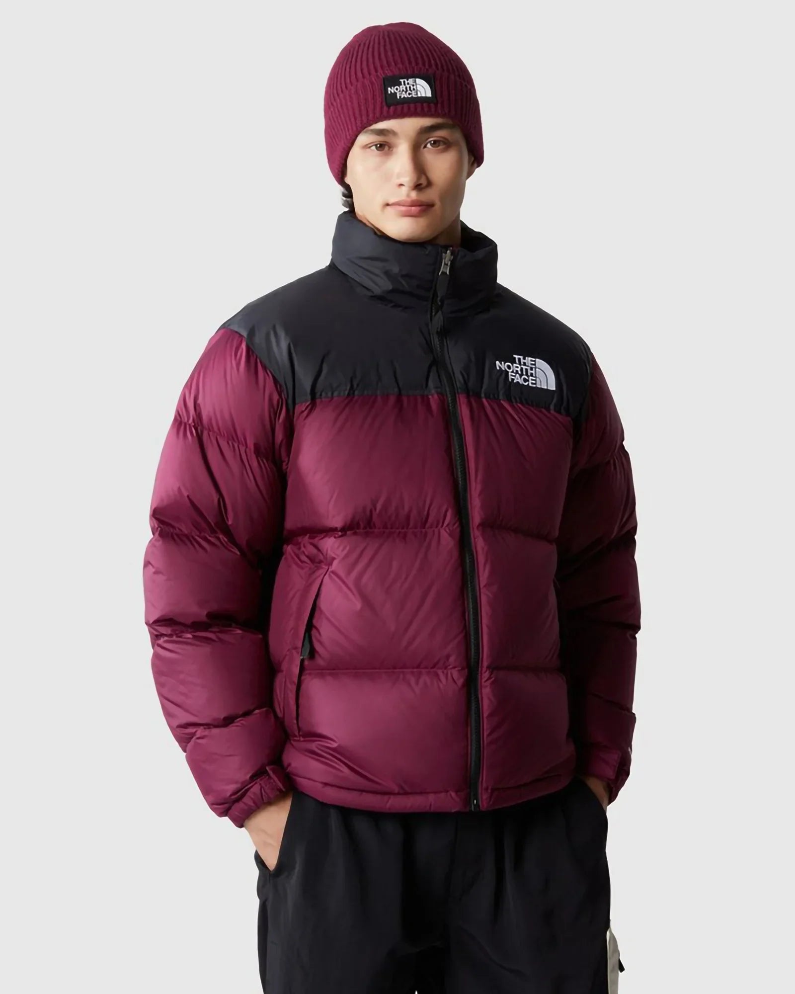 The North Face M 96 Retro Nuptse Jacket Boysenberry Tnf Black