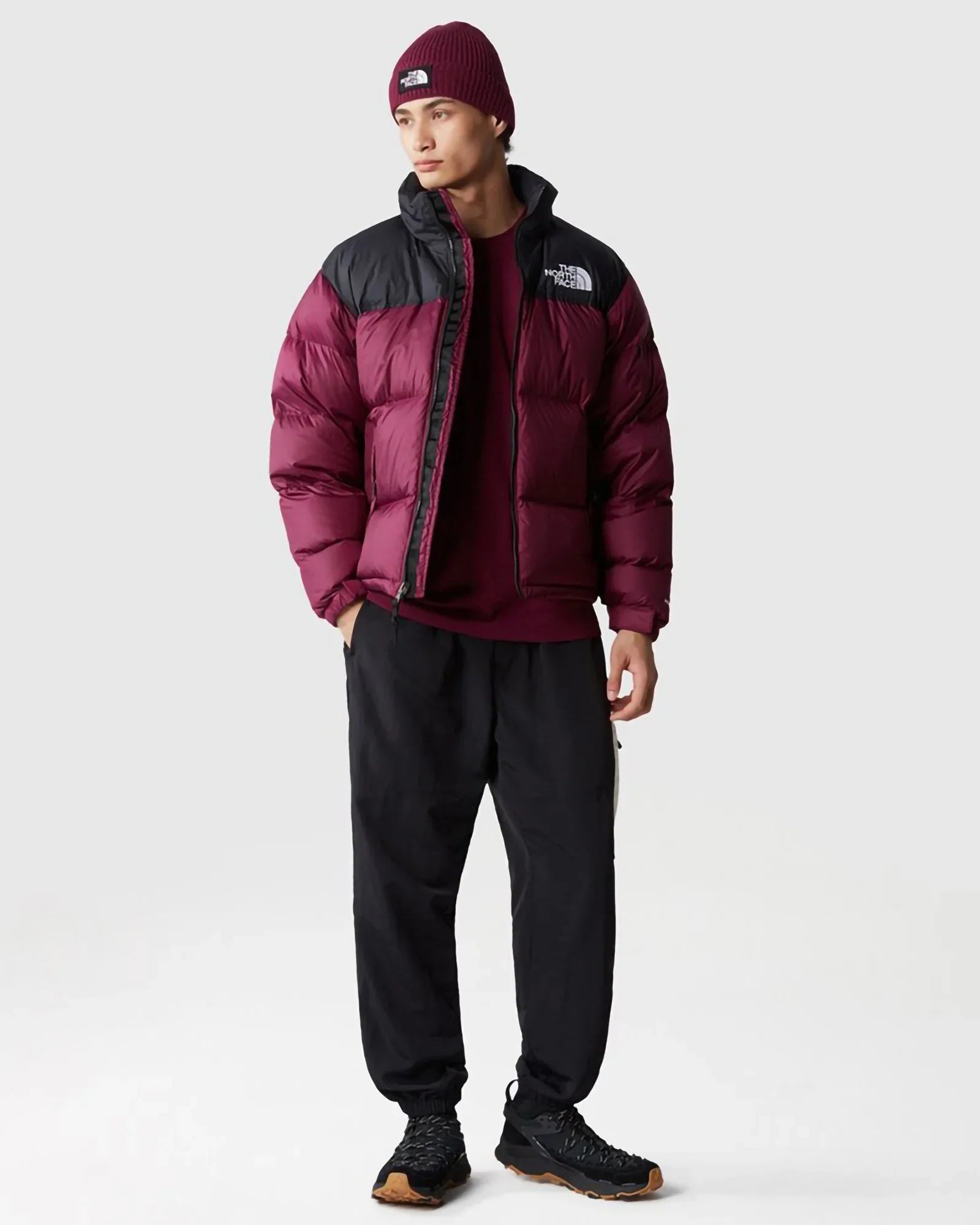 The North Face M 96 Retro Nuptse Jacket Boysenberry Tnf Black