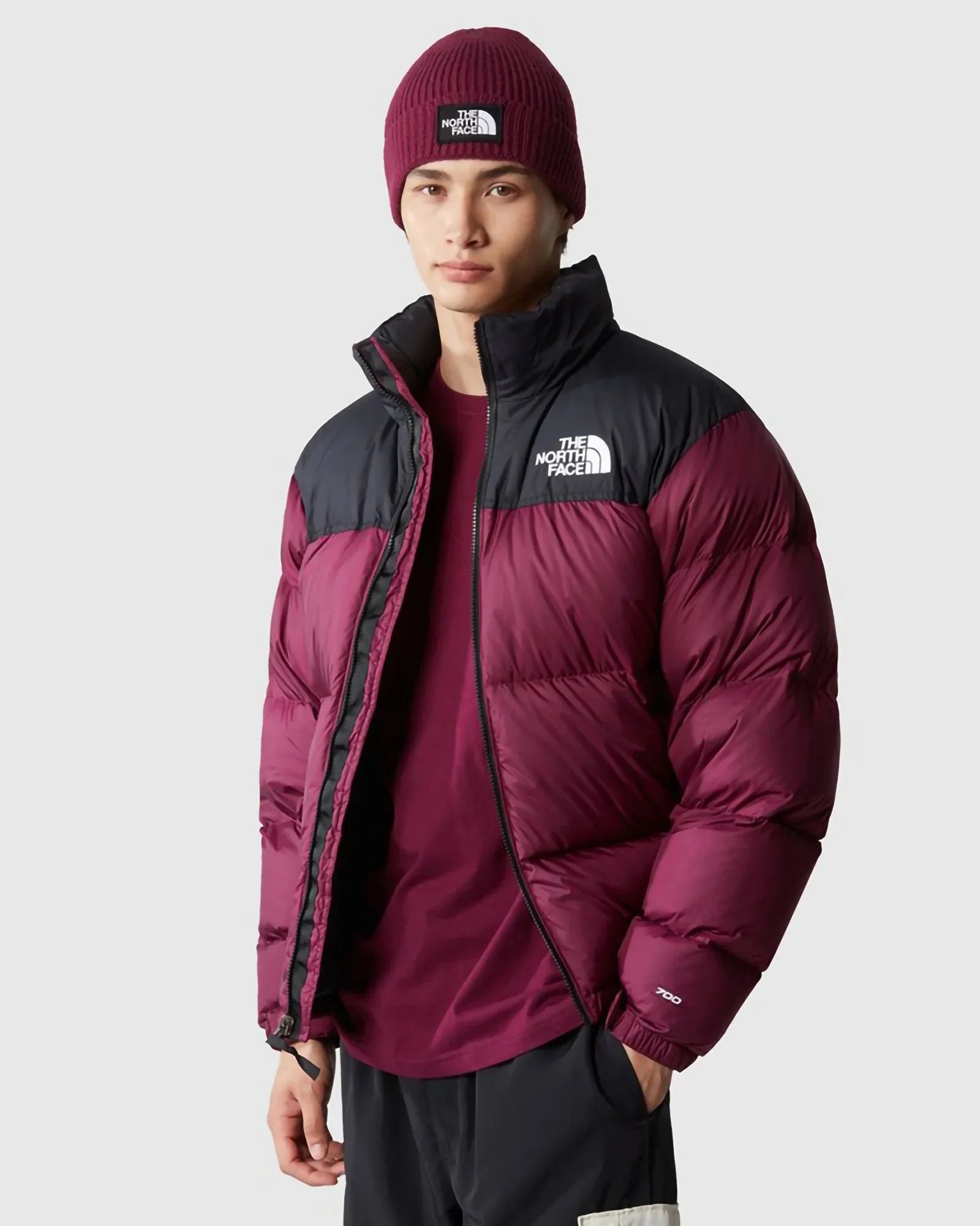 The North Face M 96 Retro Nuptse Jacket Boysenberry Tnf Black