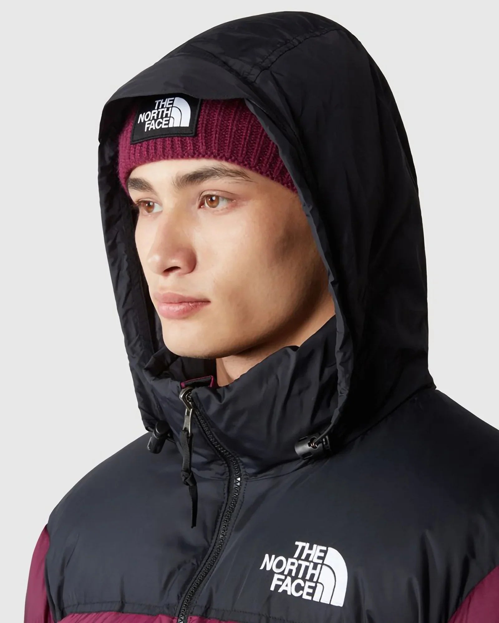 The North Face M 96 Retro Nuptse Jacket Boysenberry Tnf Black