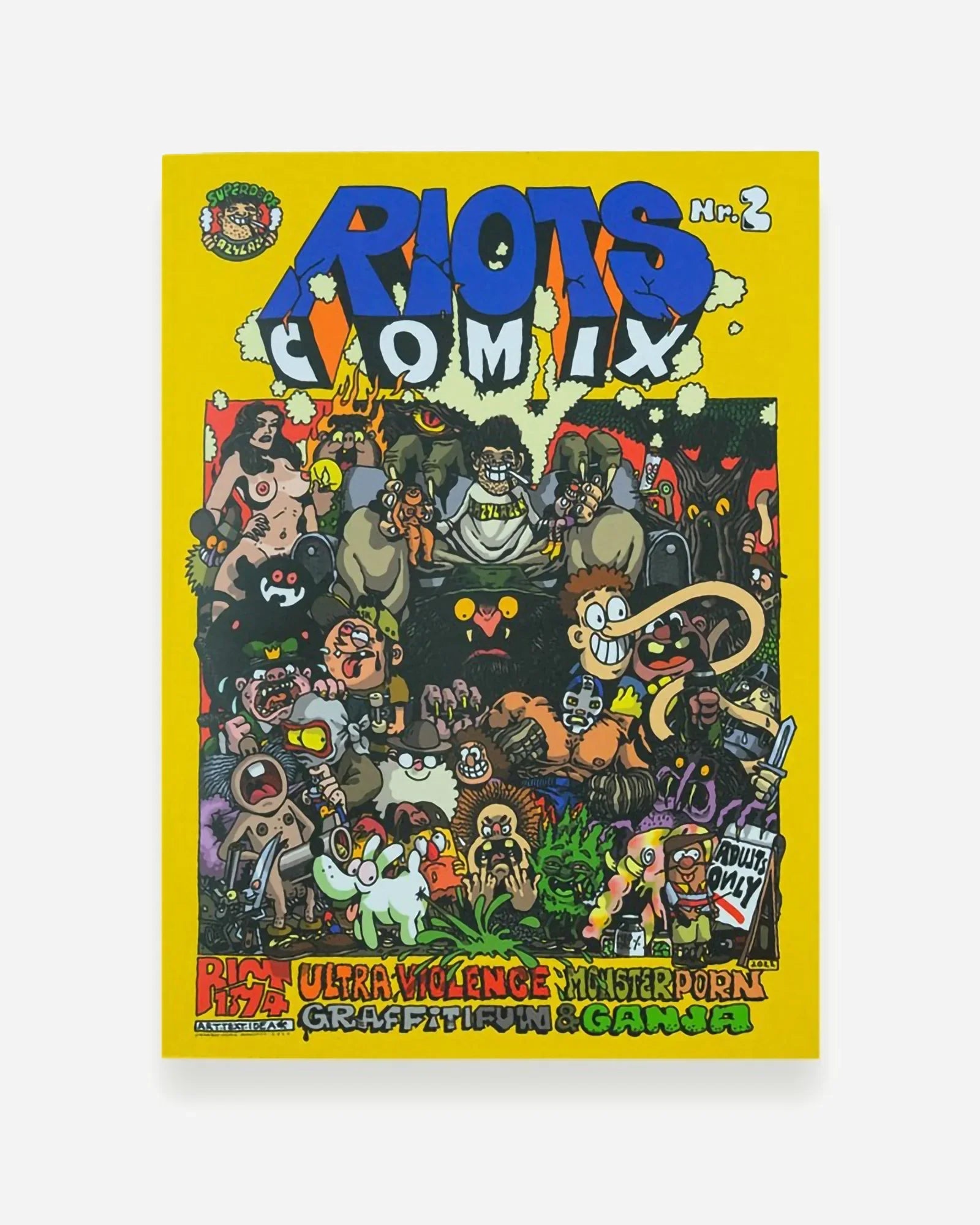 Riot1394 - Comix Nr.2 - Signed