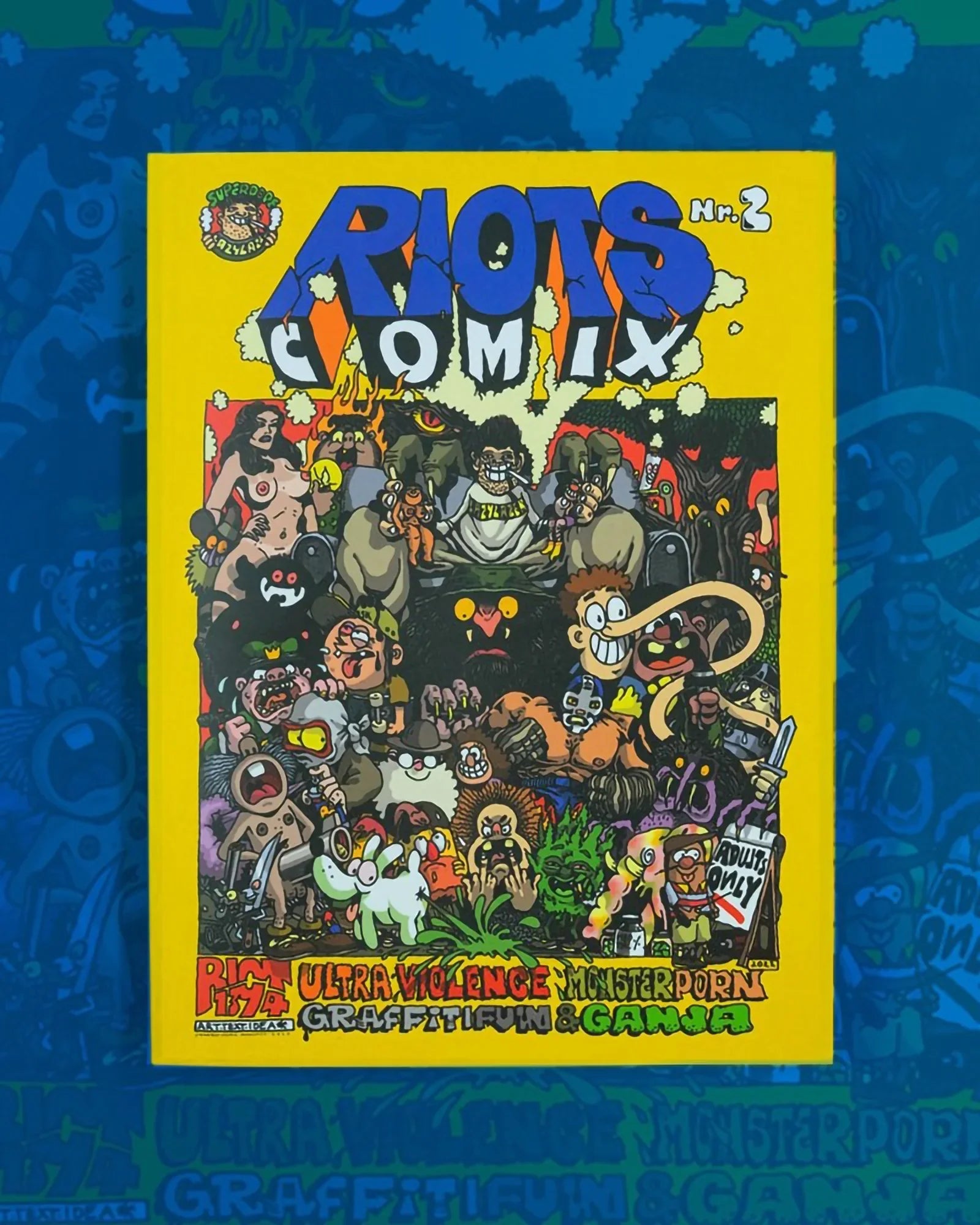 Riot1394 - Comix Nr.2 - Signed