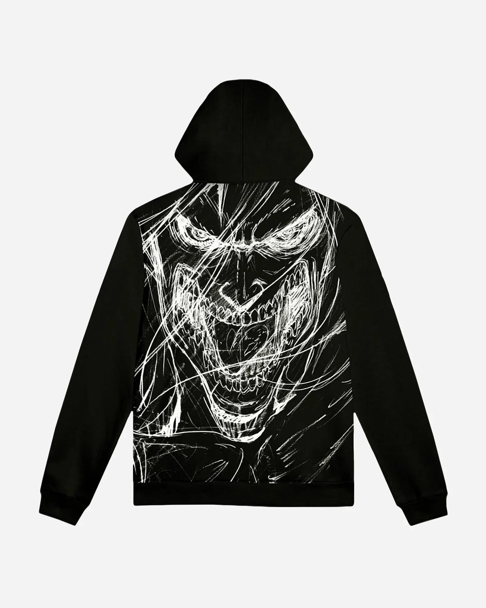 Dolly Noire X Aot Attack Titan Sketch Hoodie Black