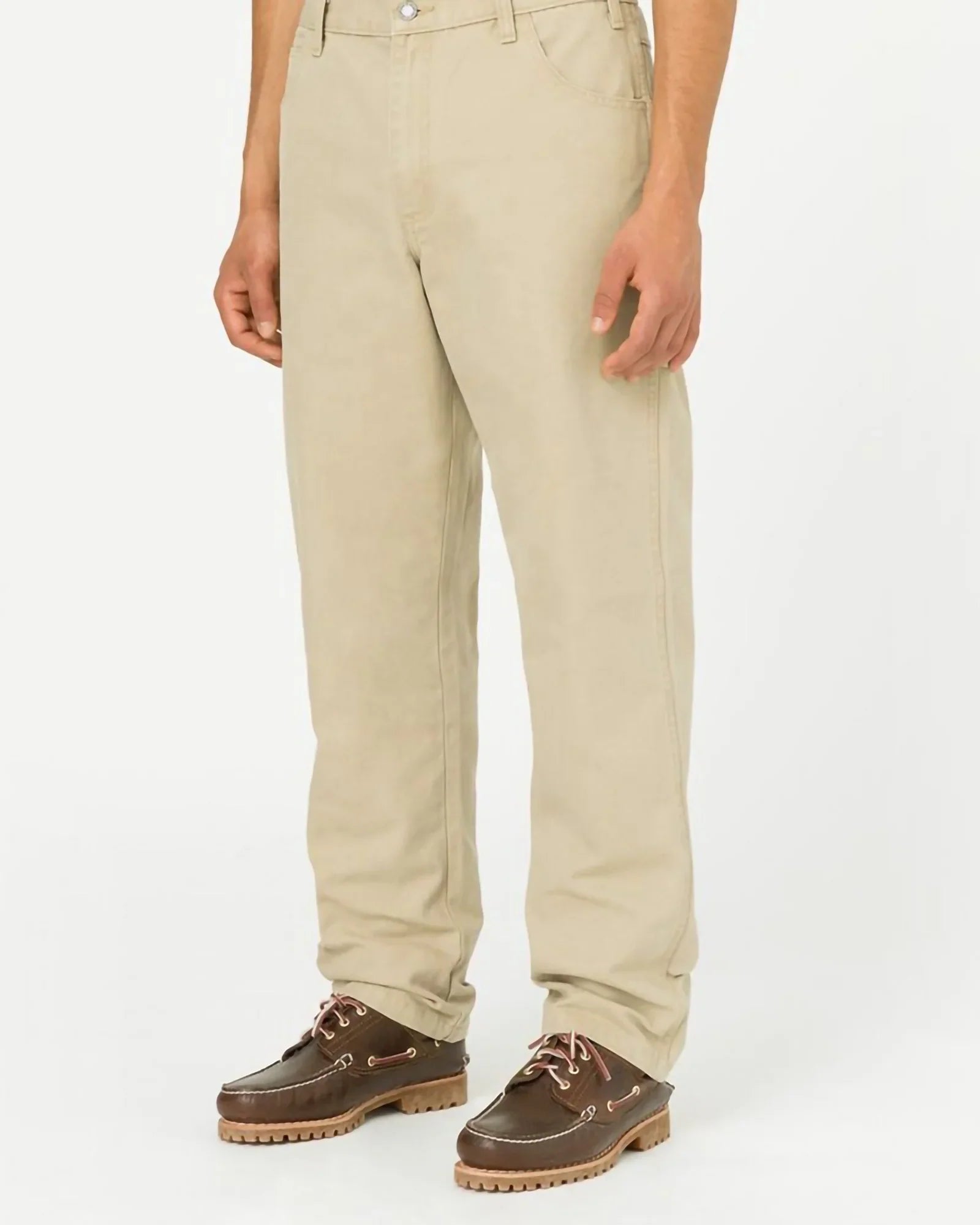 Dickies Pantaloni Dc Carpenter Stone Wash Desert Sand