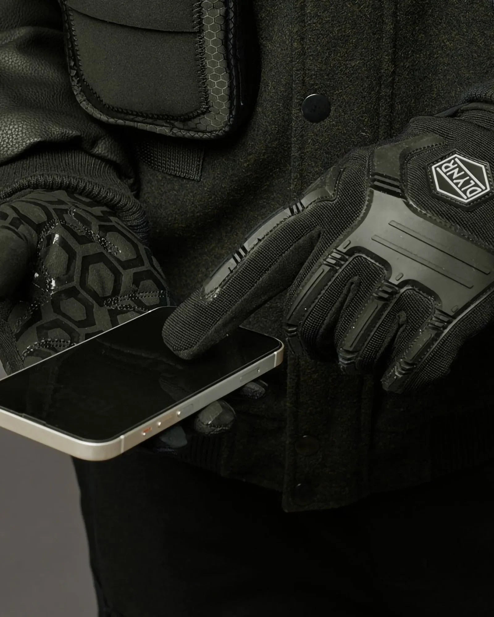 Dolly Noire Dlynr Tactical Touch Gloves Black