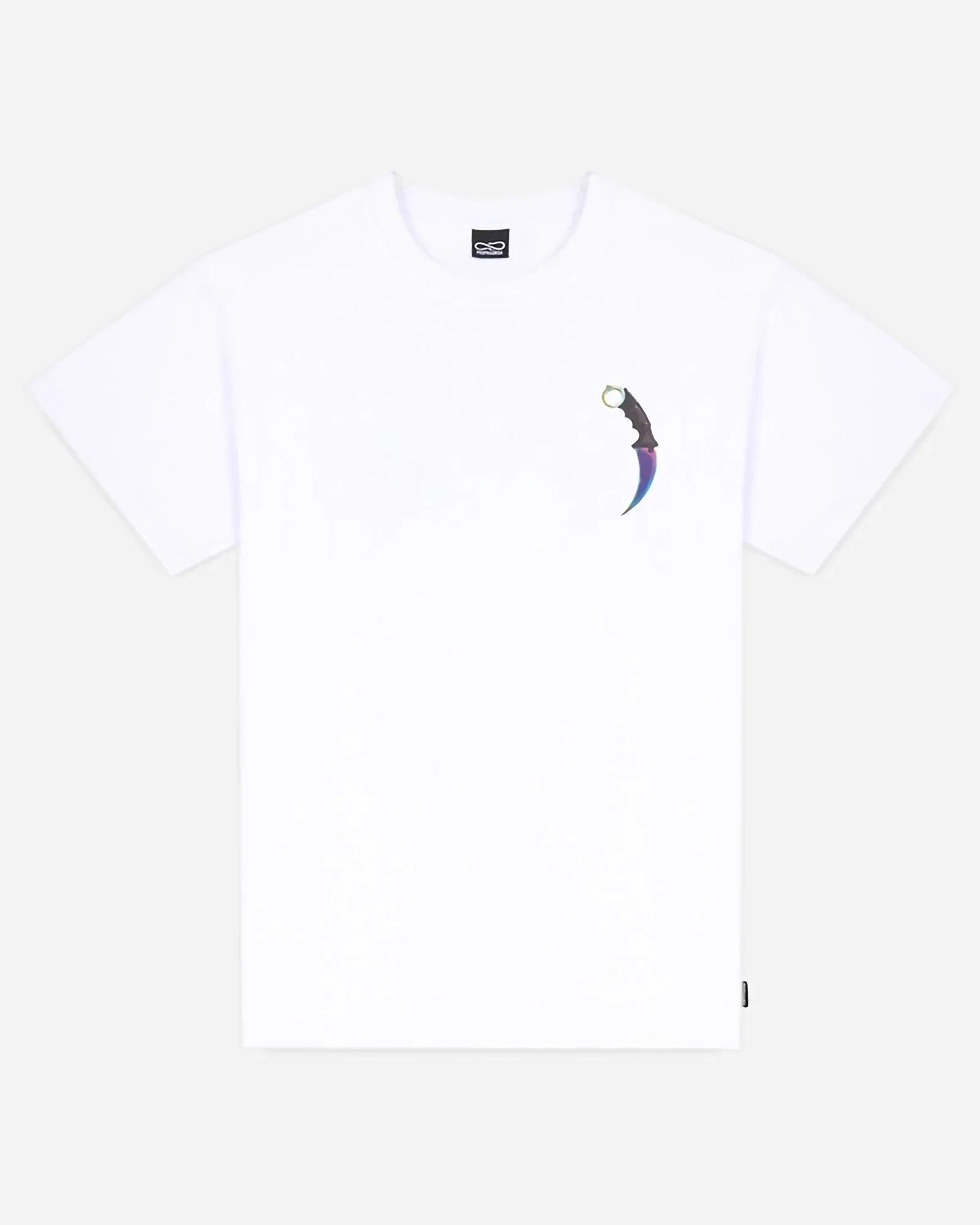 Propaganda Rainbow Tee White