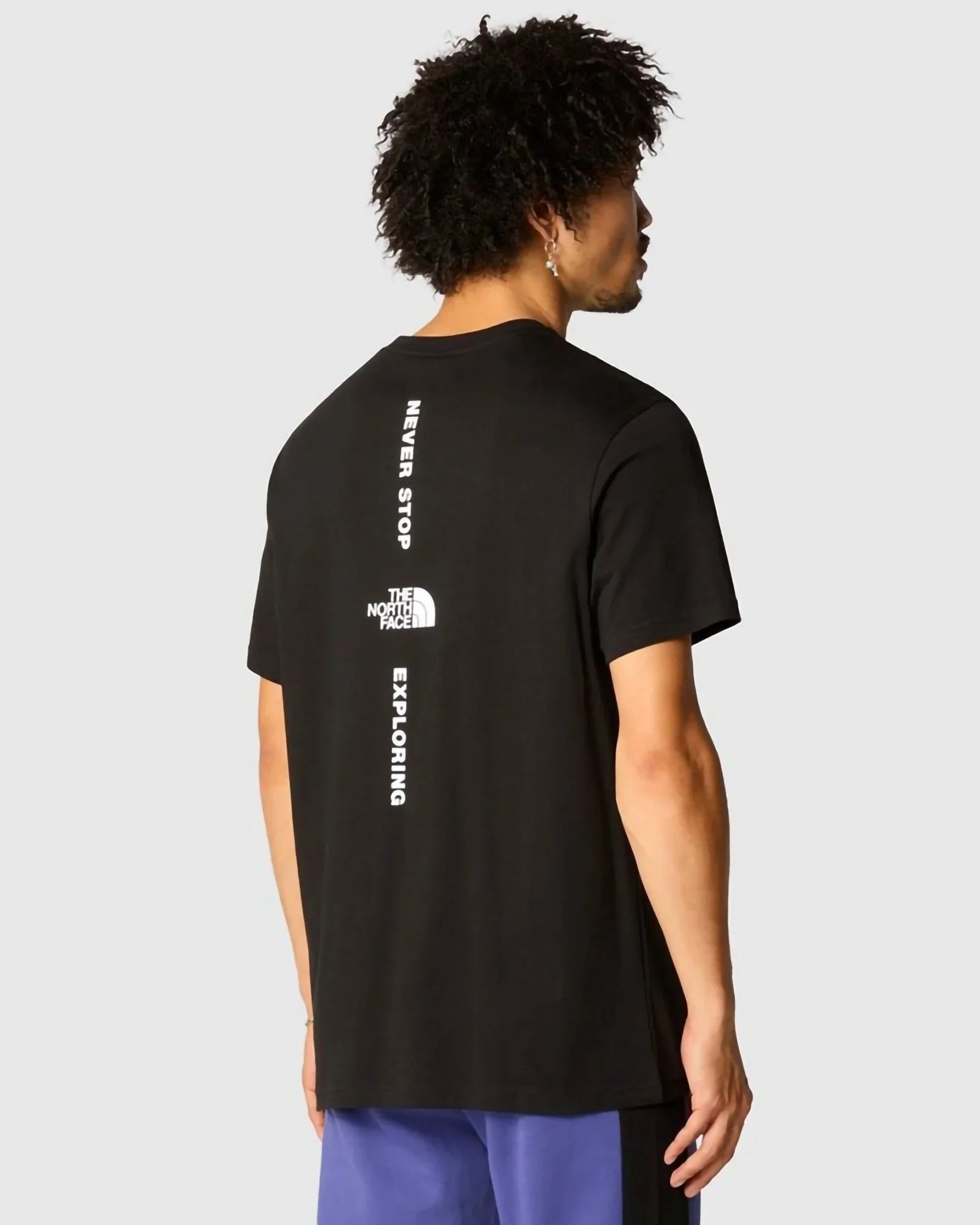 The North Face Vertical Line T-shirt Black / White