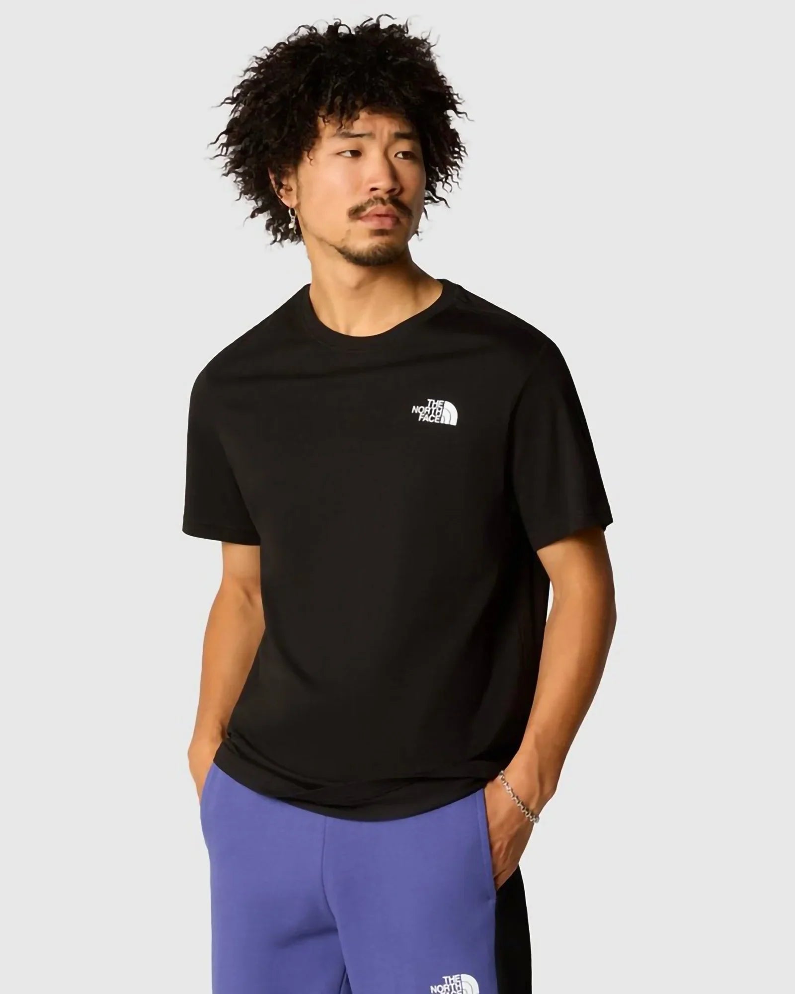 The North Face Vertical Line T-shirt Black / White