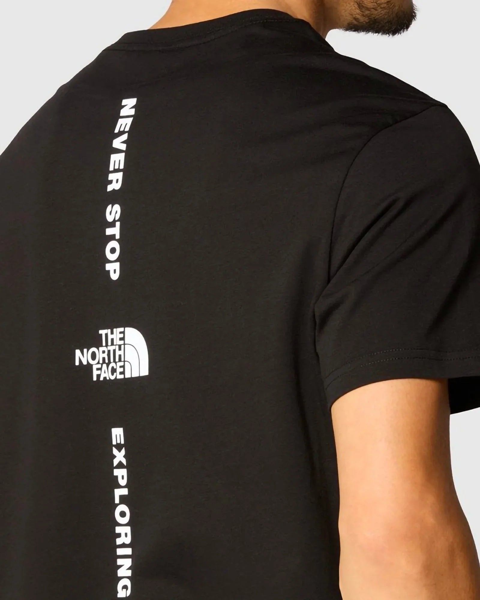 The North Face Vertical Line T-shirt Black / White