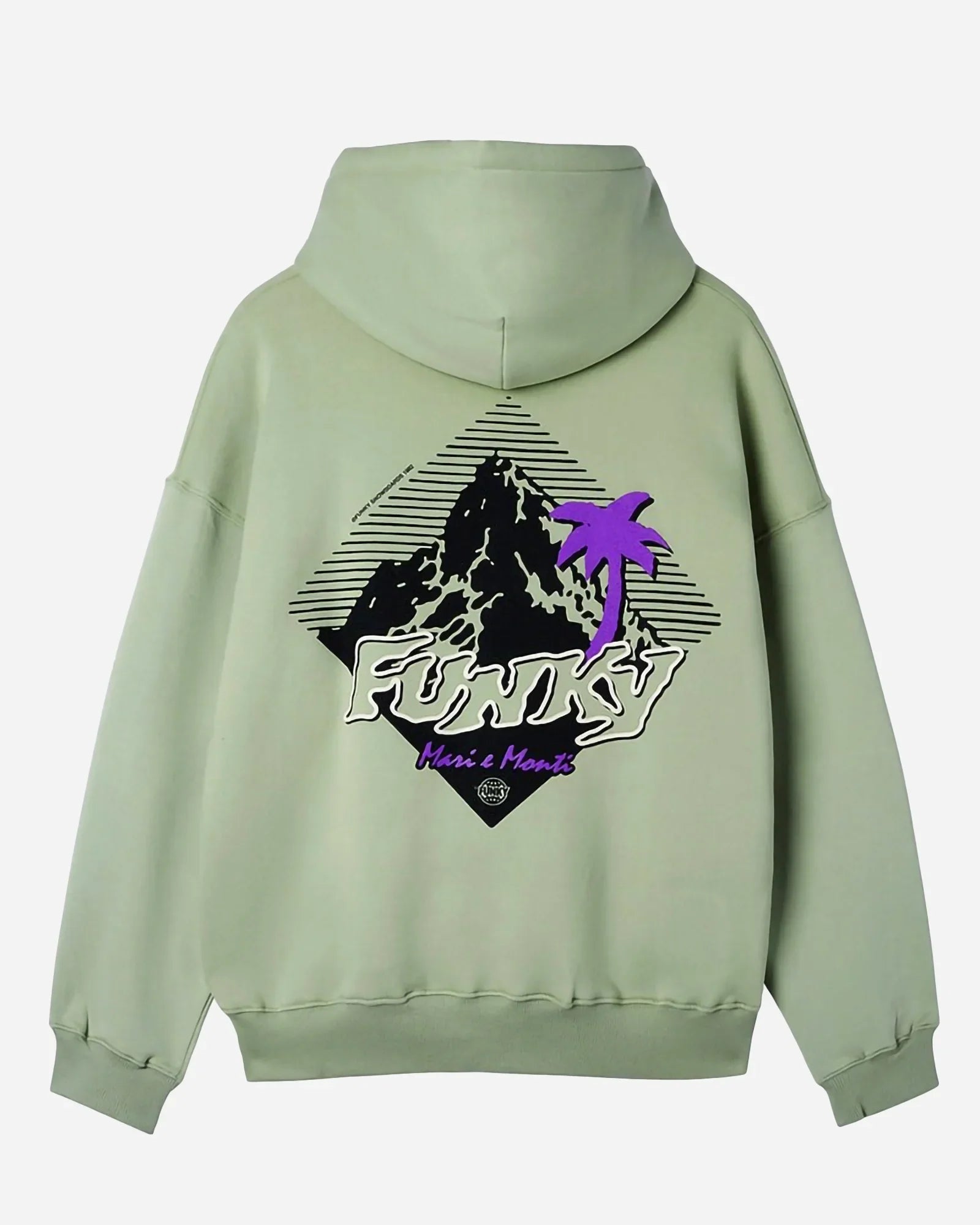 Funky Mariemonti Hoodie Sage