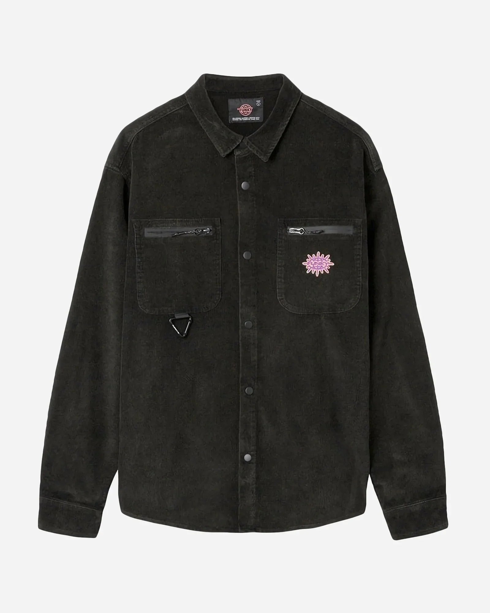 Funky Ultra Corduroy Shirt Black