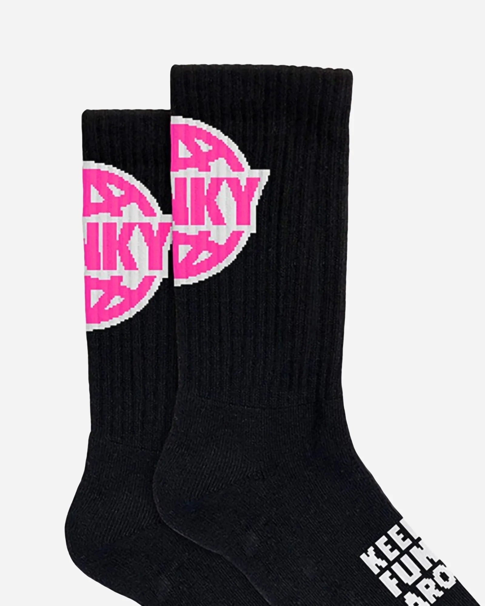 Funky Logo Socks Black