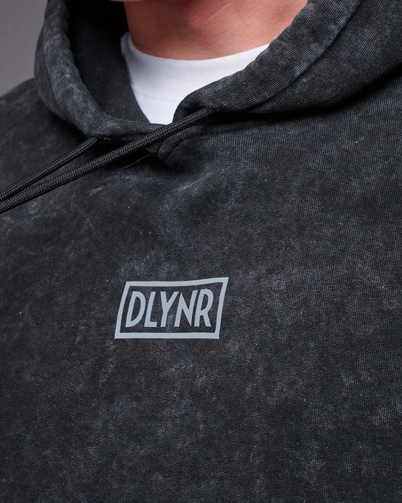 Dolly Noire Corp. Reflective Hoodie Black