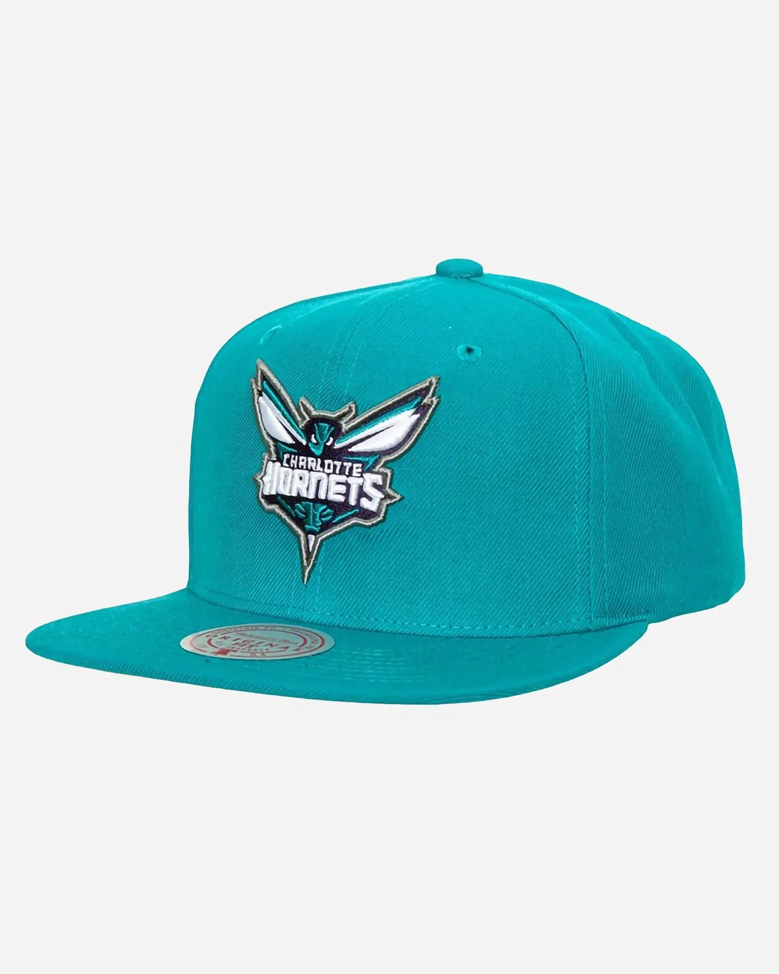 Mitchell & Ness Charlotte Hornets Team Ground Stretch Snapback Teal