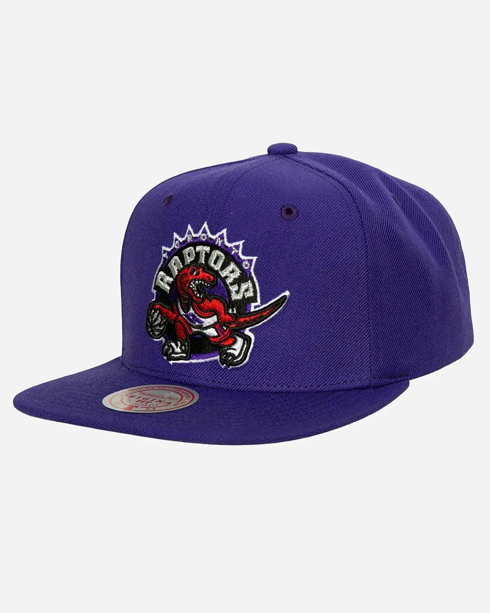 Mitchell & Ness Toronto Raptors Team Ground Snapback Hwc Purple