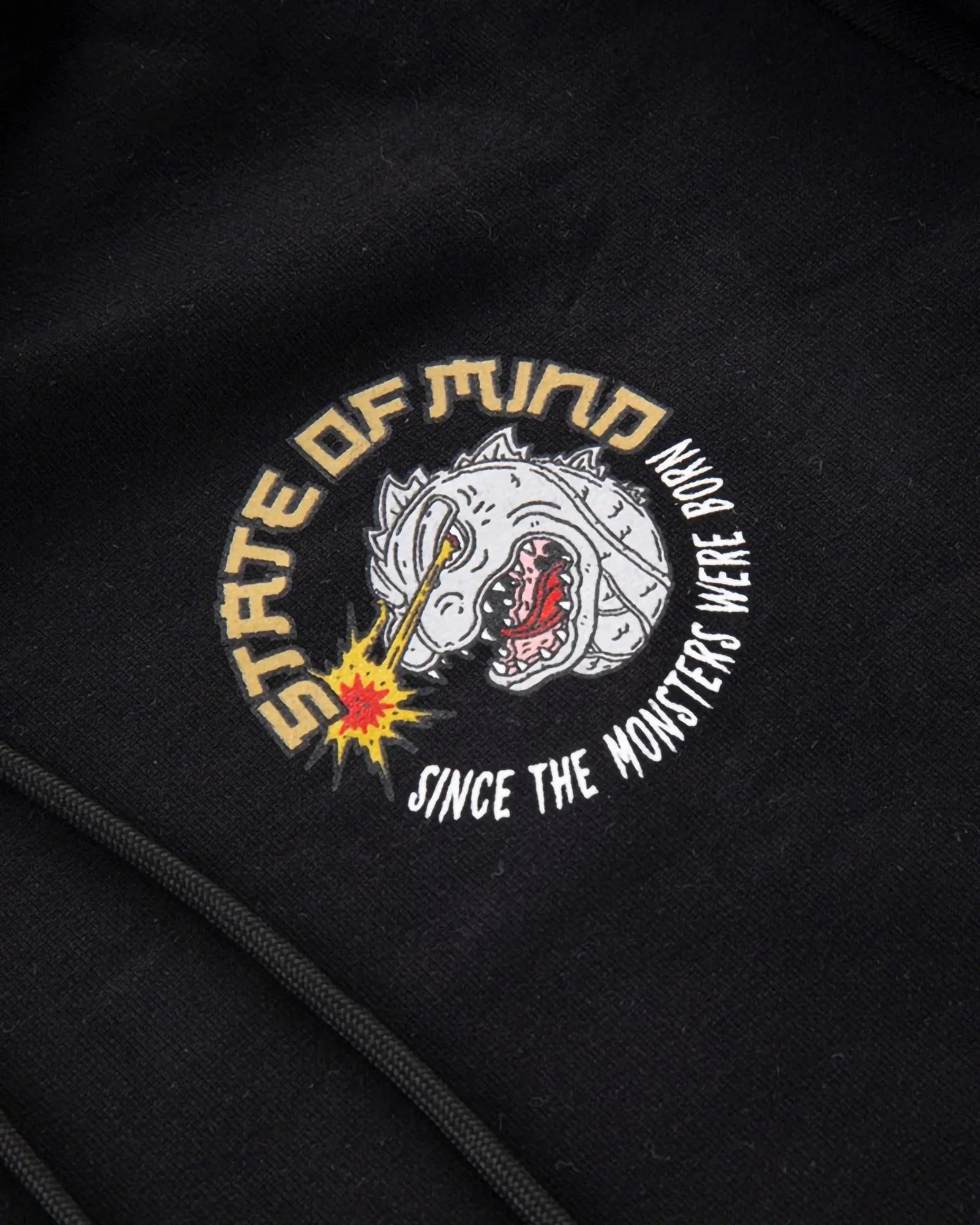 5tate Of Mind 50mzilla Hoodie Black