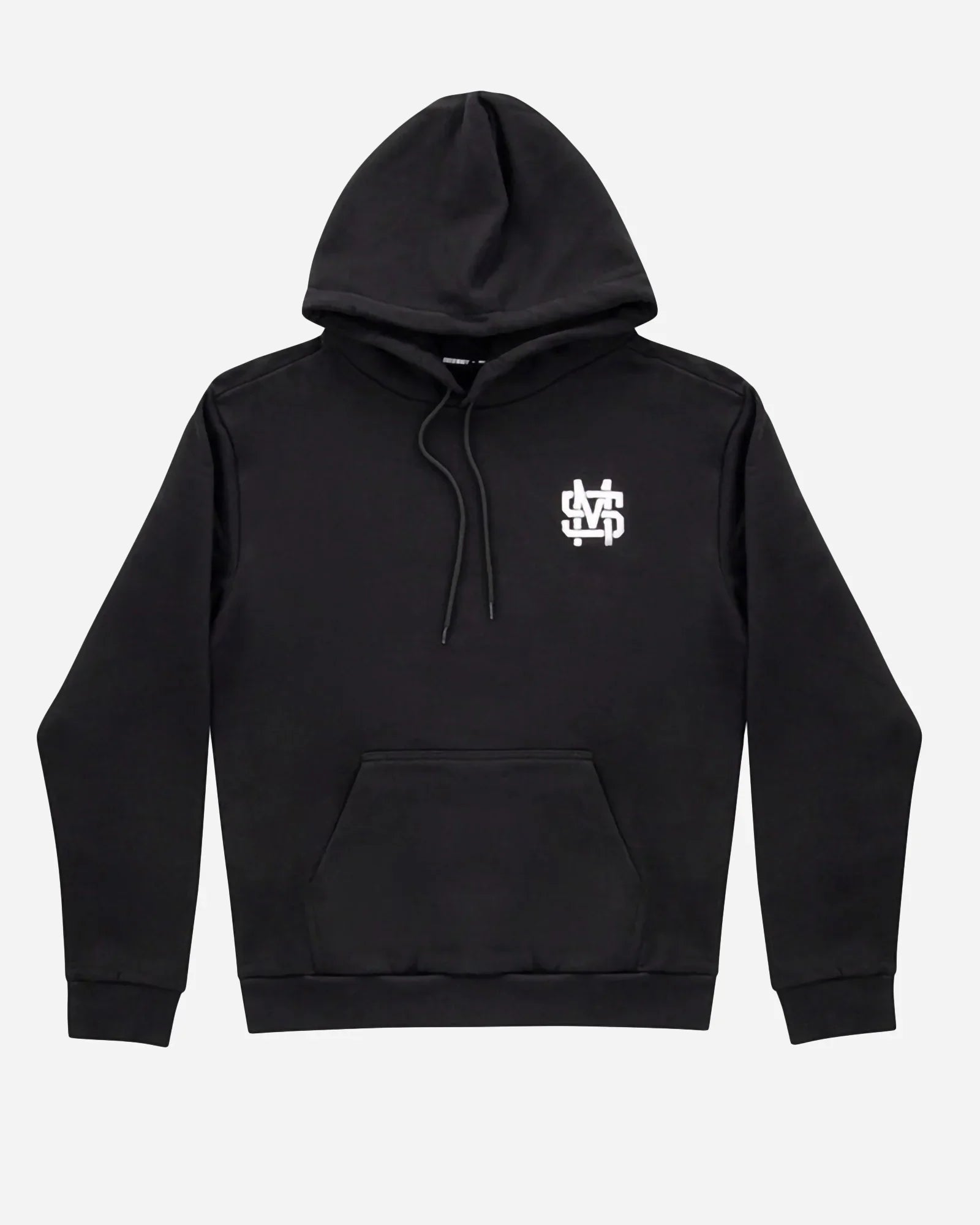 5tate Of Mind - Monogram Raglan Hoodie Black