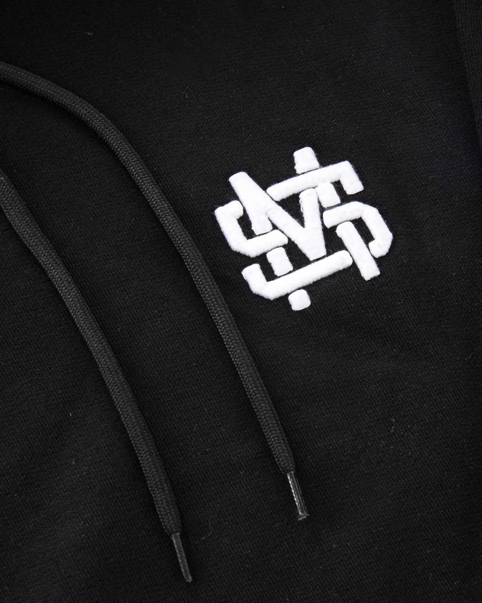 5tate Of Mind - Monogram Raglan Hoodie Black