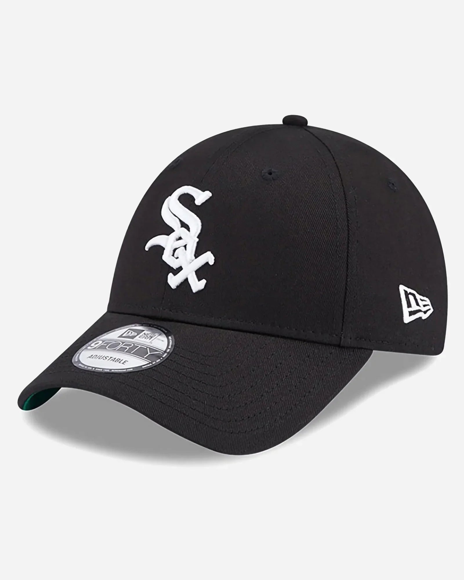 New Era 9forty Chicago White Sox Side Patch Black