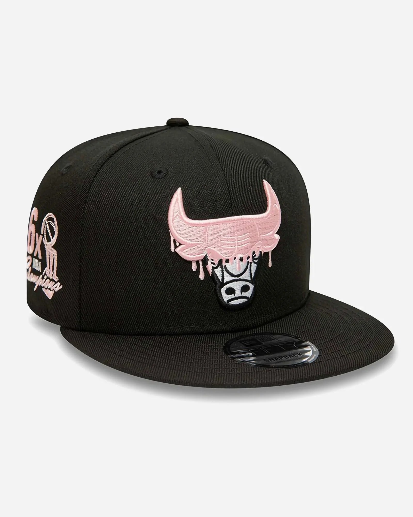 New Era 9fifty Nba Chicago Bulls Team Drip Black